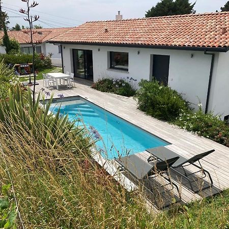 Maison 4 étoiles avec piscine vue sur mer et plage à pied Saint-Jean-de-Luz Exterior foto