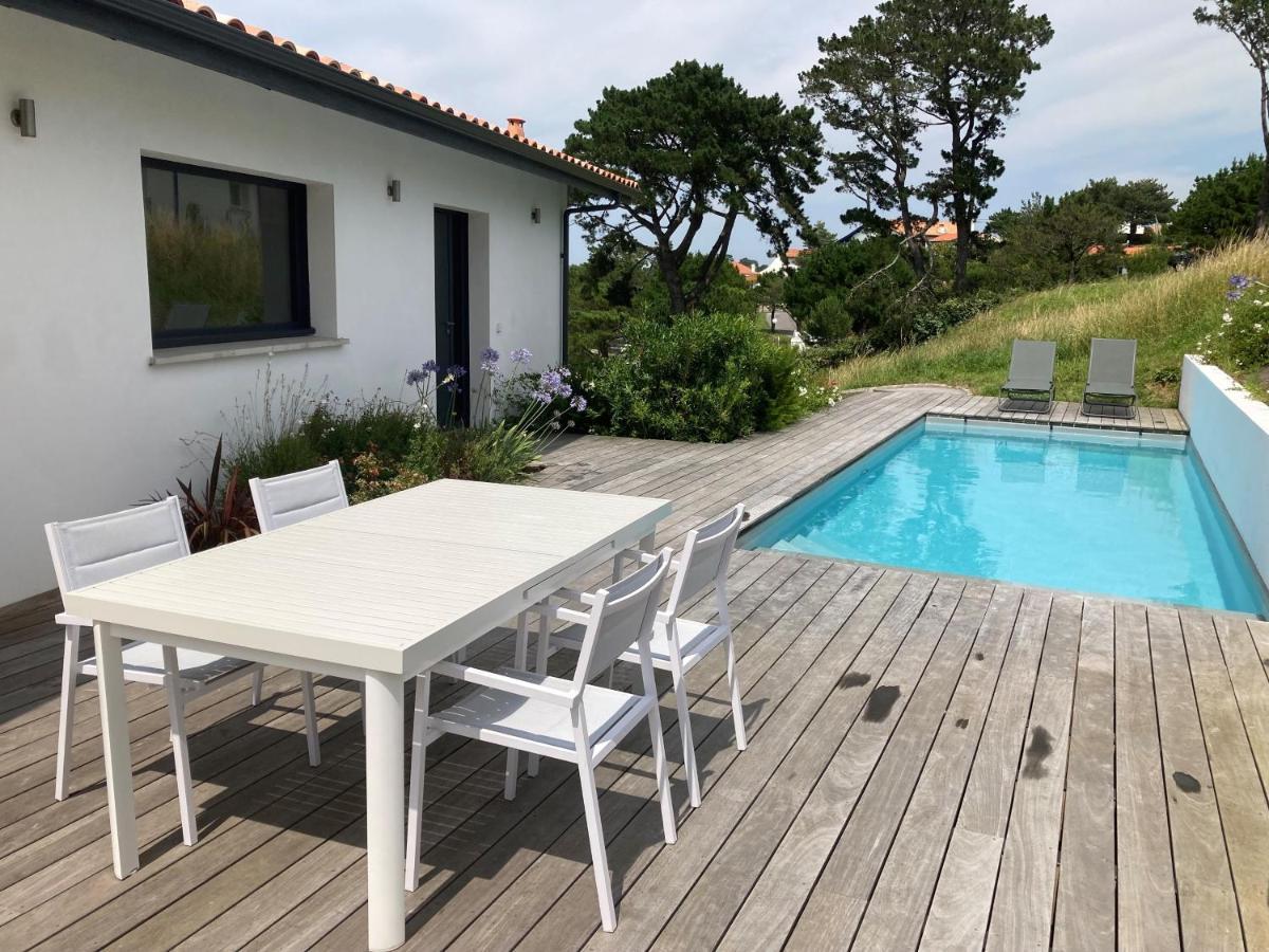 Maison 4 étoiles avec piscine vue sur mer et plage à pied Saint-Jean-de-Luz Exterior foto